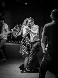 Couple dancing
